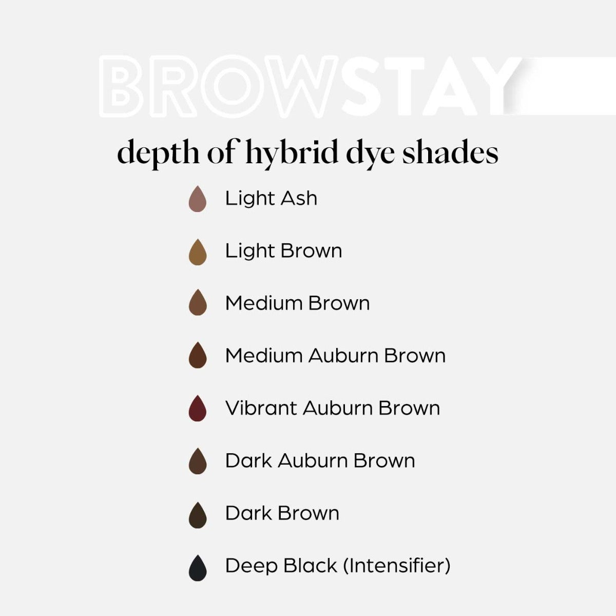 HD Brows BrowStay Hybrid Dye