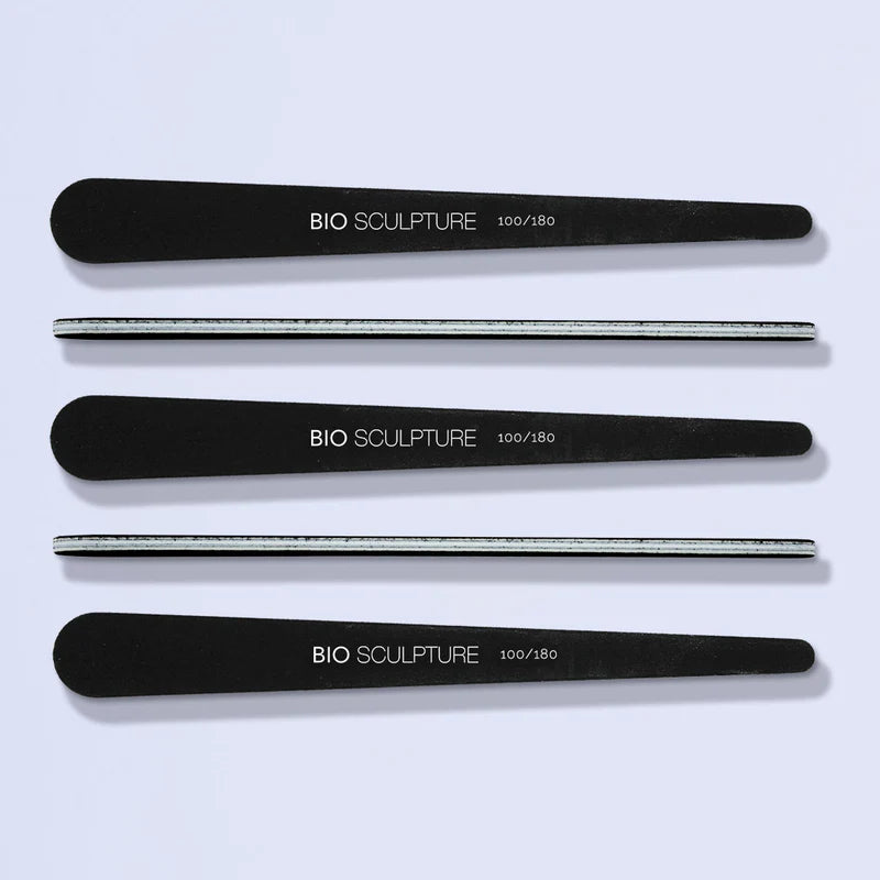 Black Teardrop File - 100 / 180 Grit