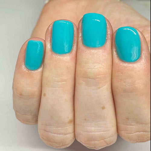 120 - Turquoise Tea Cup - Gemini Nail Polish