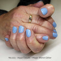 223 - Aqua Clouds - Gemini Nail Polish
