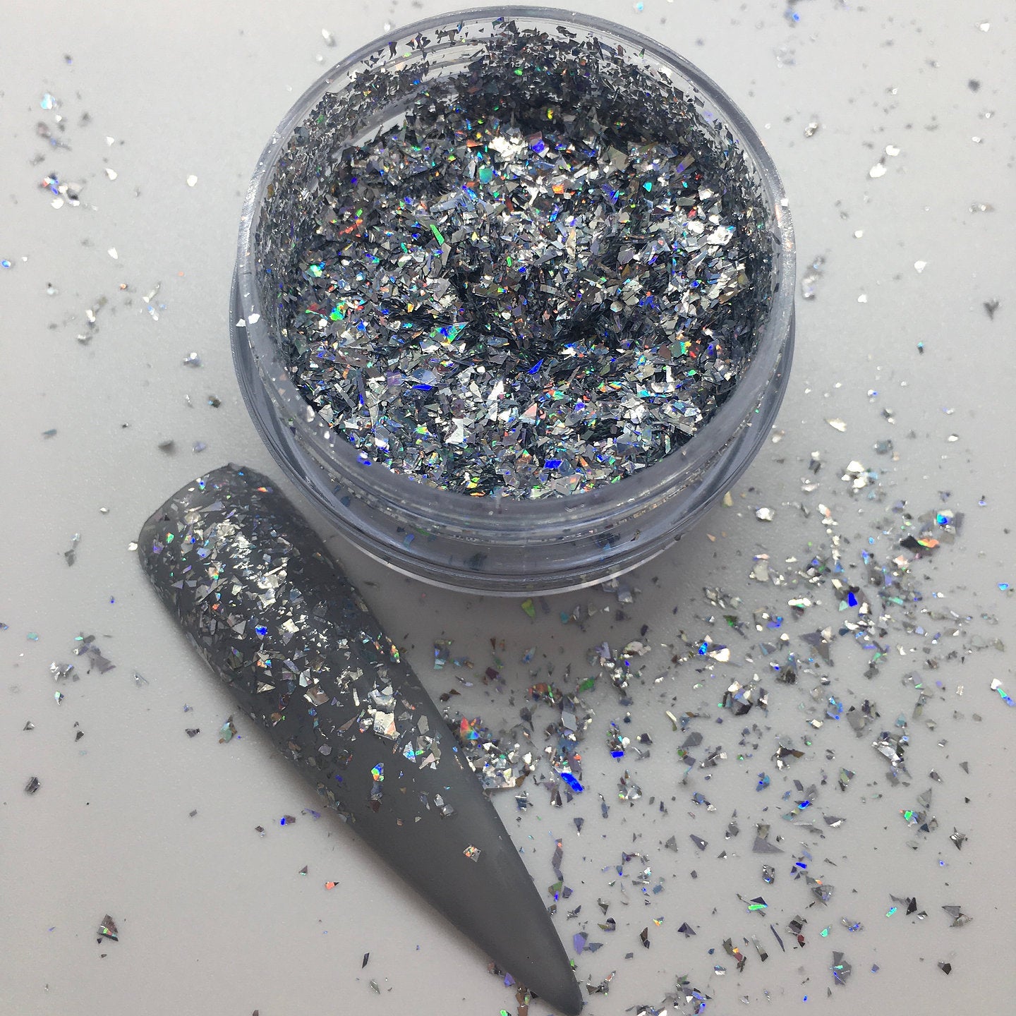Essence Glitter - Silver Shards