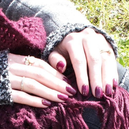 86 - Dark Plum - Gemini Nail Polish