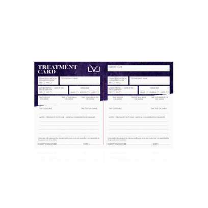 Nouveau Lashes Client Treatment Card - LVL x 10