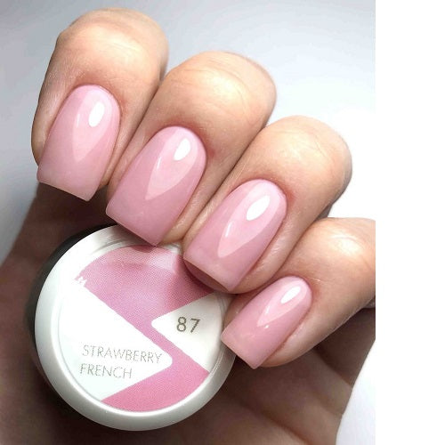 87 - Strawberry French - Gemini Nail Polish