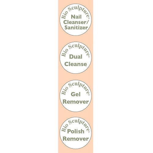 Pump Dispenser Stickers x 4