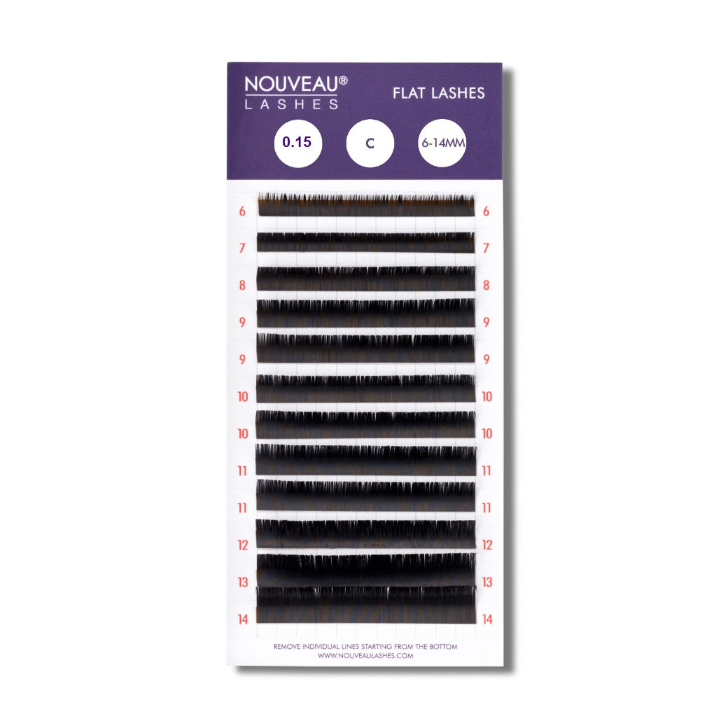 Nouveau Lash Extensions Flat Lashes Multi Length Pack