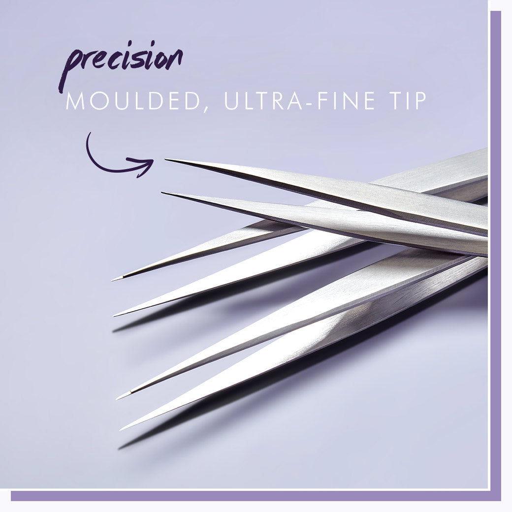 Nouveau Lashes Precision Superfine Straight Tweezers